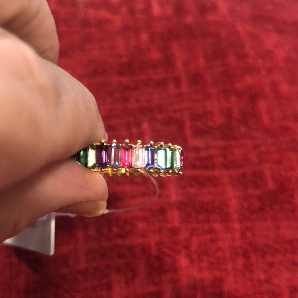 BAUBLEBAR MINI ALIDIA RING MULTICOLORED SIZE 7 NEW WITH TAG - Picture 4 of 6